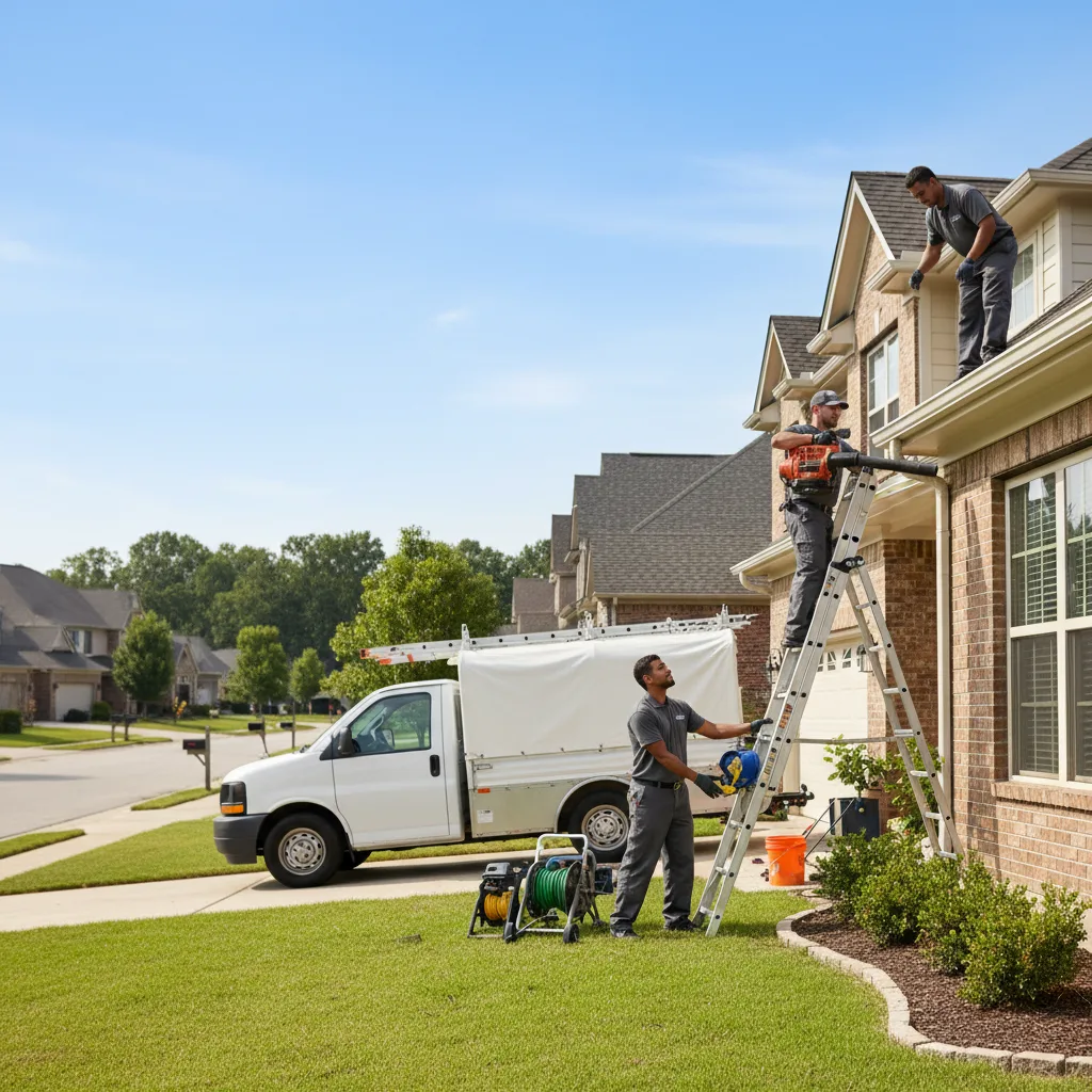 Home Gutter Service in Lequire, OK near me